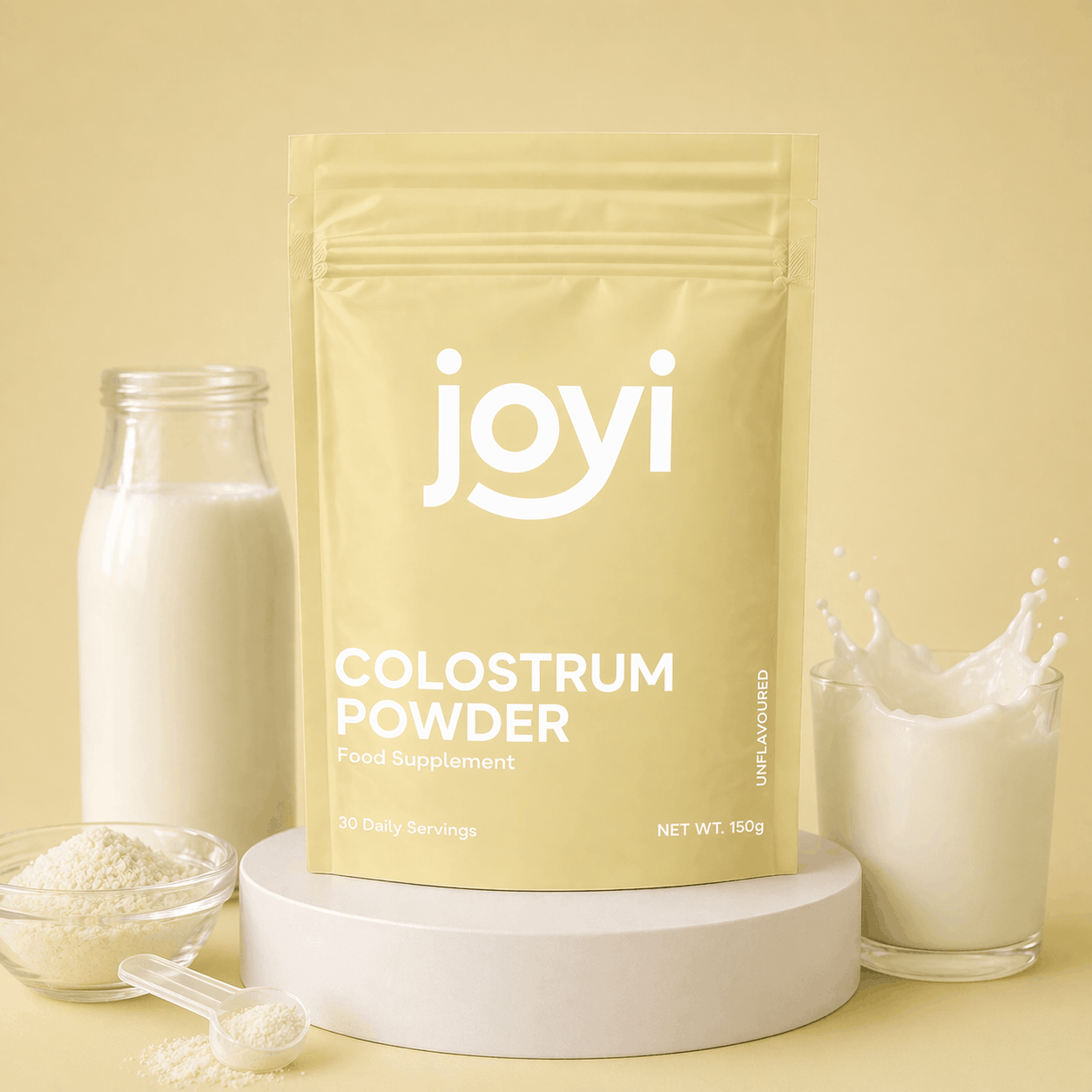 Premium 30% IgG Colostrum for Gut, Skin & Daily Energy Support