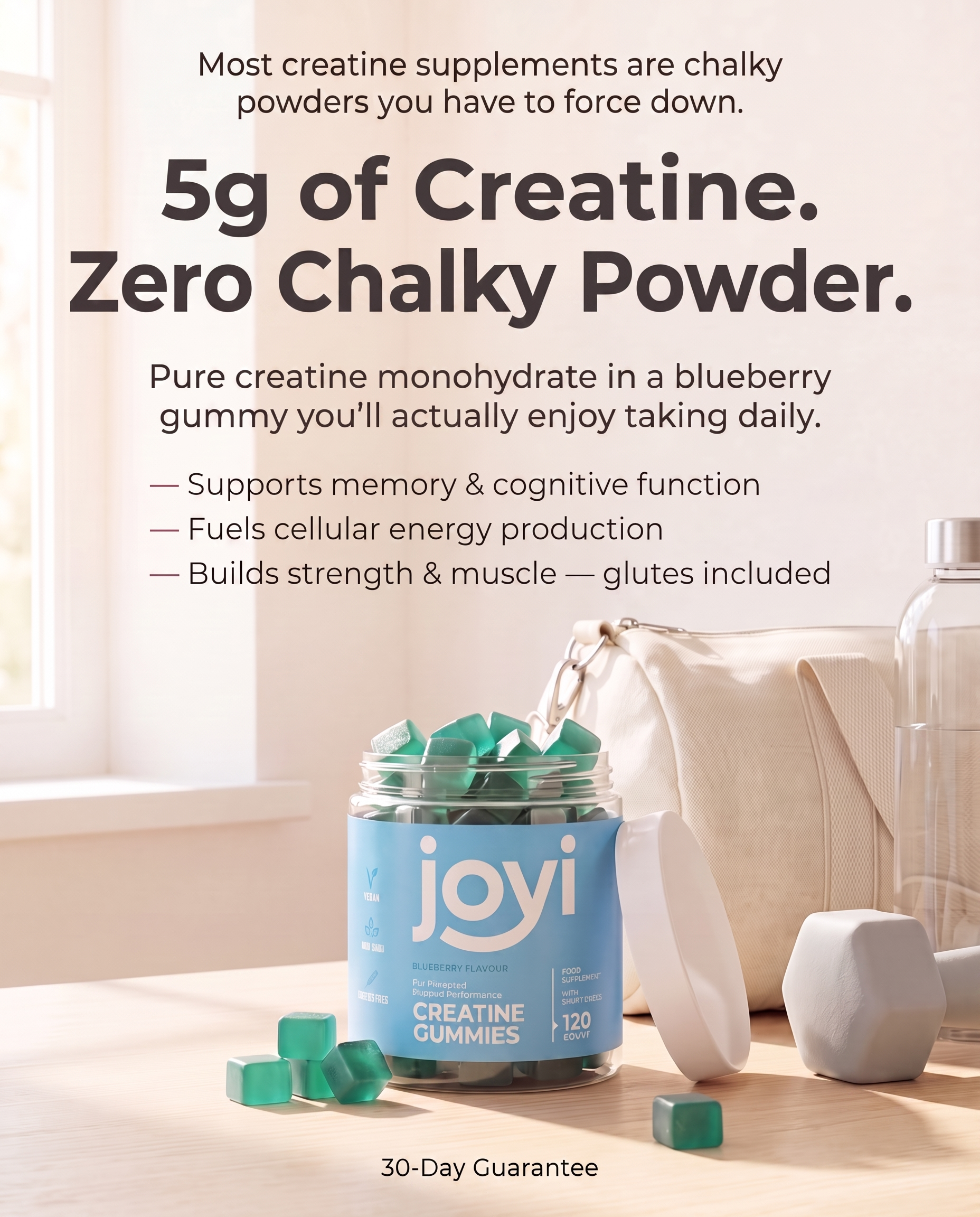 Joyi Creatine Gummies - final PDP hero image